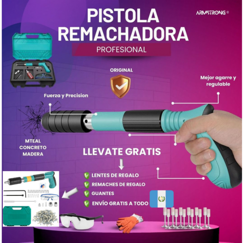 PISTOLA DE CLAVOS NEUMÁTICA